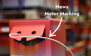 Image of cable with meter marking from Nexans