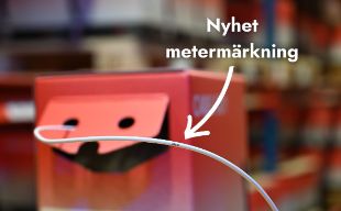 Bild på kabel med metermärkning från Nexans