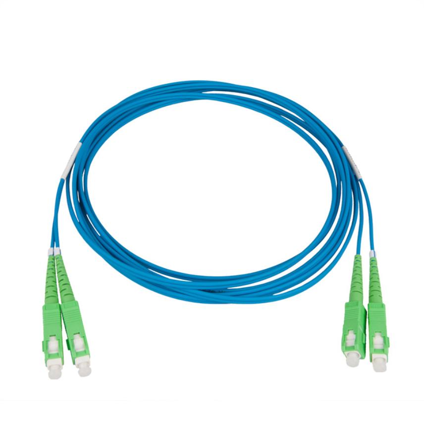 Patch cord 2SM SC/APC-SC/APC 0.5m, Blue
