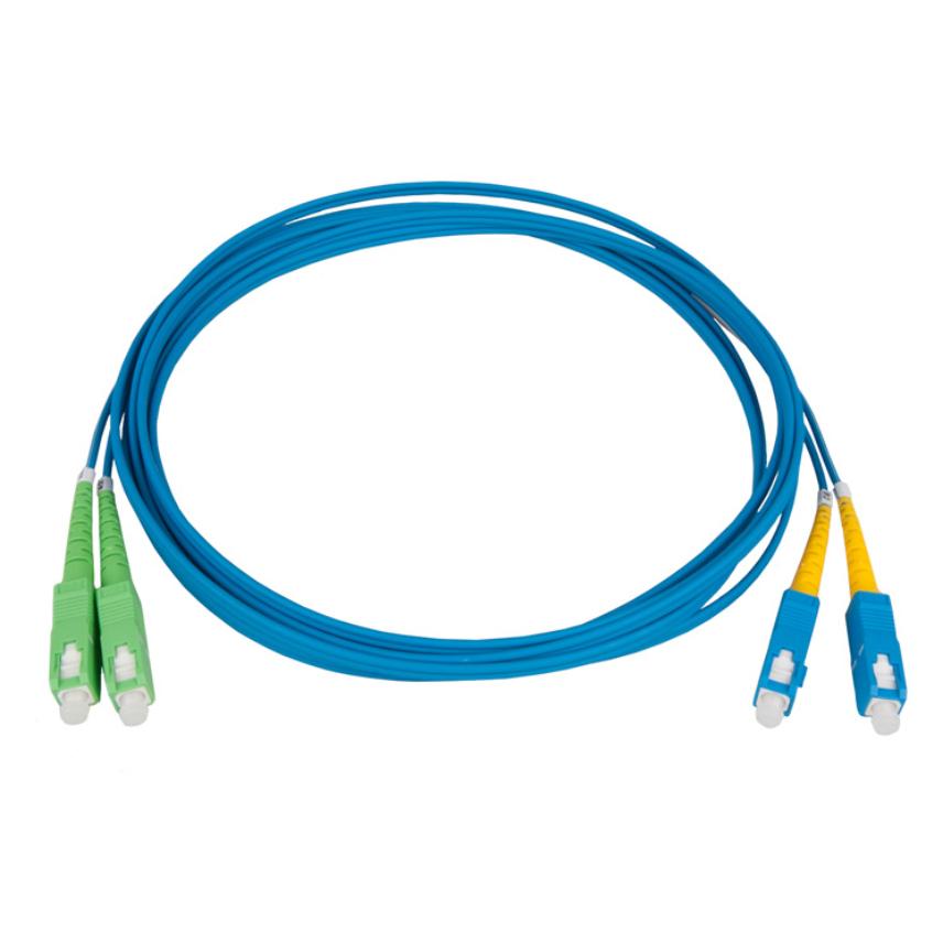 Patch cord 2SM SC/UPC-SC/APC 7.5m, Blue