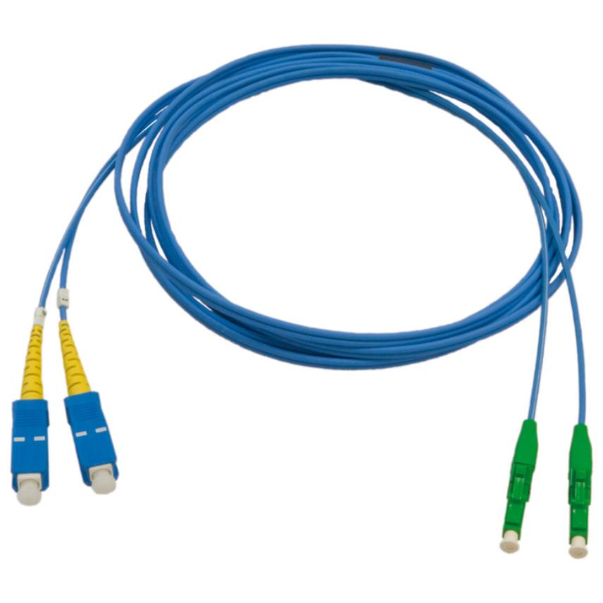 Patch cord 2SM SC/UPC-LC/APC 7m, Blue