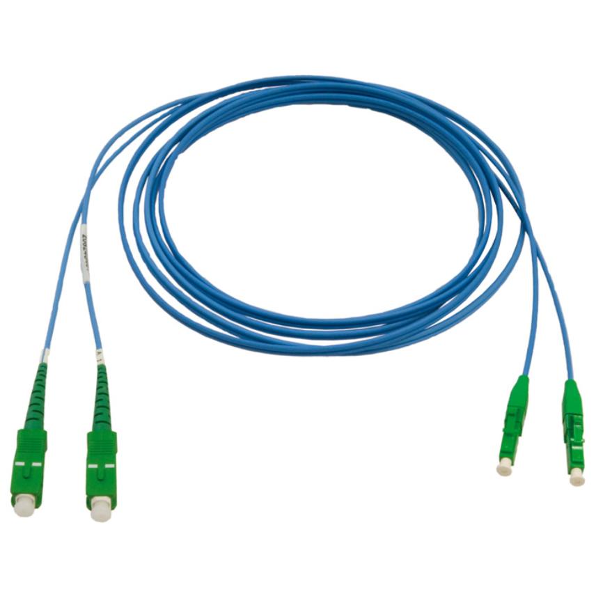 Patch cord 2SM SC/APC-LC/APC 7m, Blue