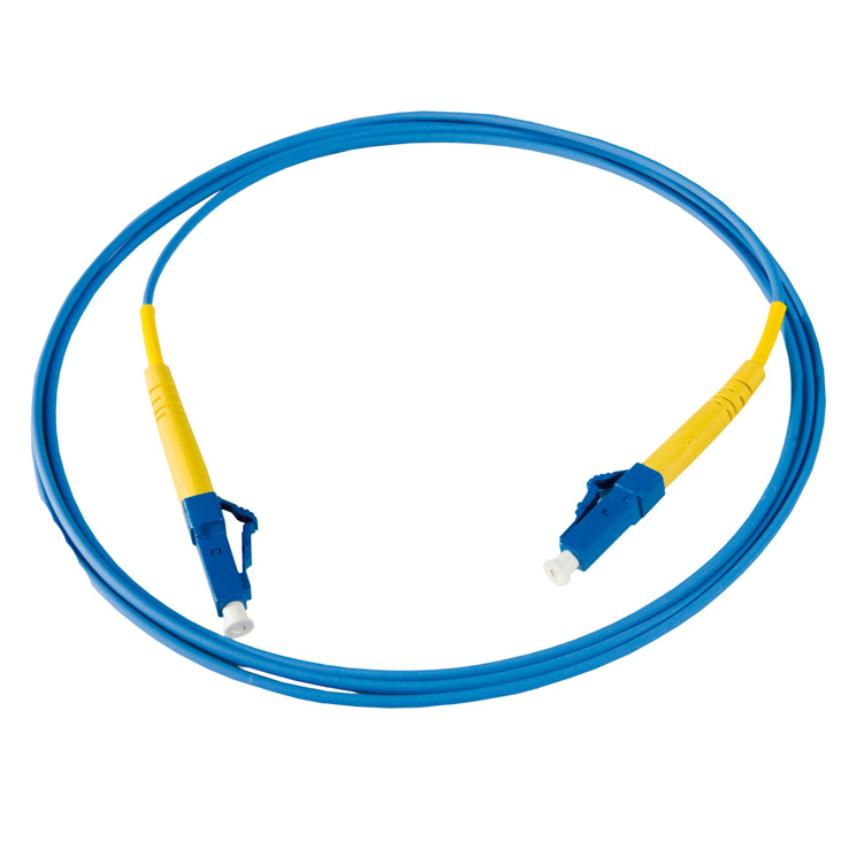 Patch cord 1SM LC/UPC-LC/UPC 0.5m, Blue