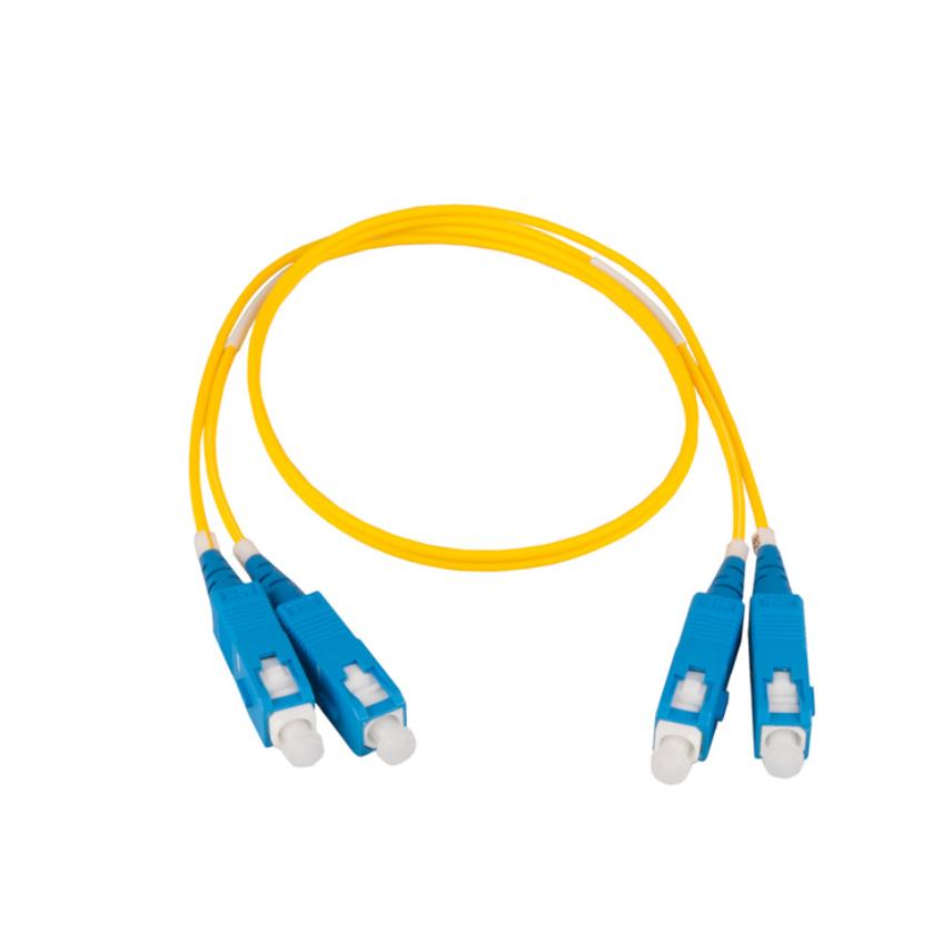 Patch cord 2SM SC/UPC-SC/UPC 4m, Yellow