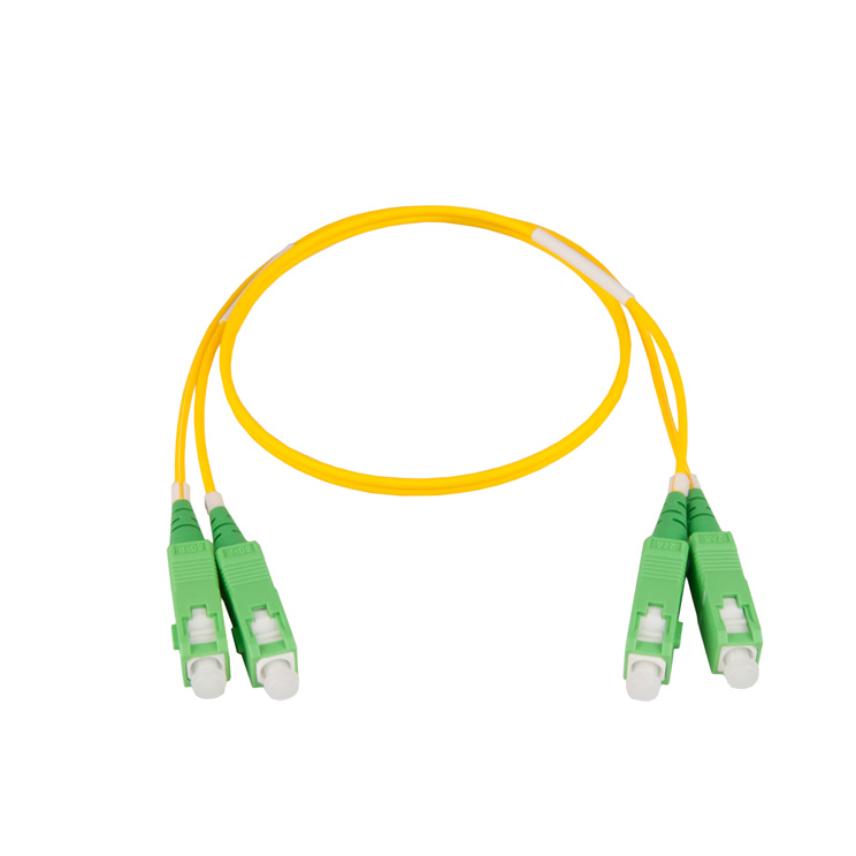 Patch cord 2SM SC/APC-SC/APC 5m, Yellow