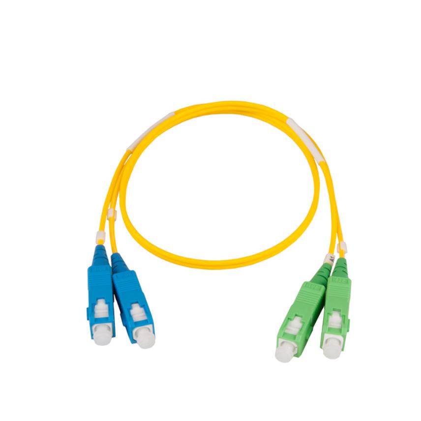 Patch cord 2SM SC/UPC-SC/APC 1m, Yellow