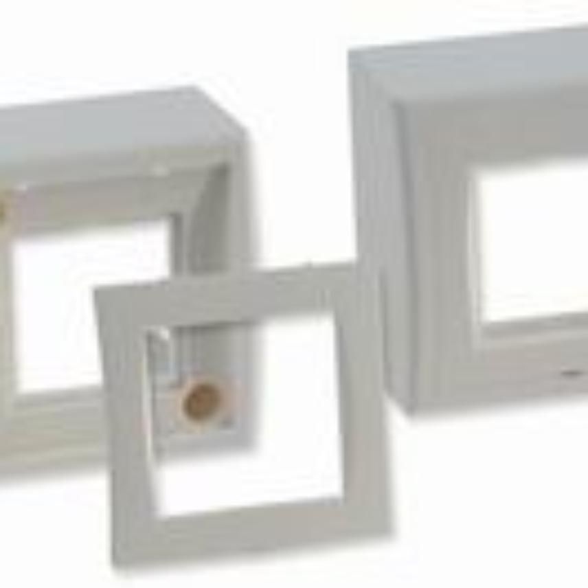 LANmark EU style 45 x 45 surface mount box white